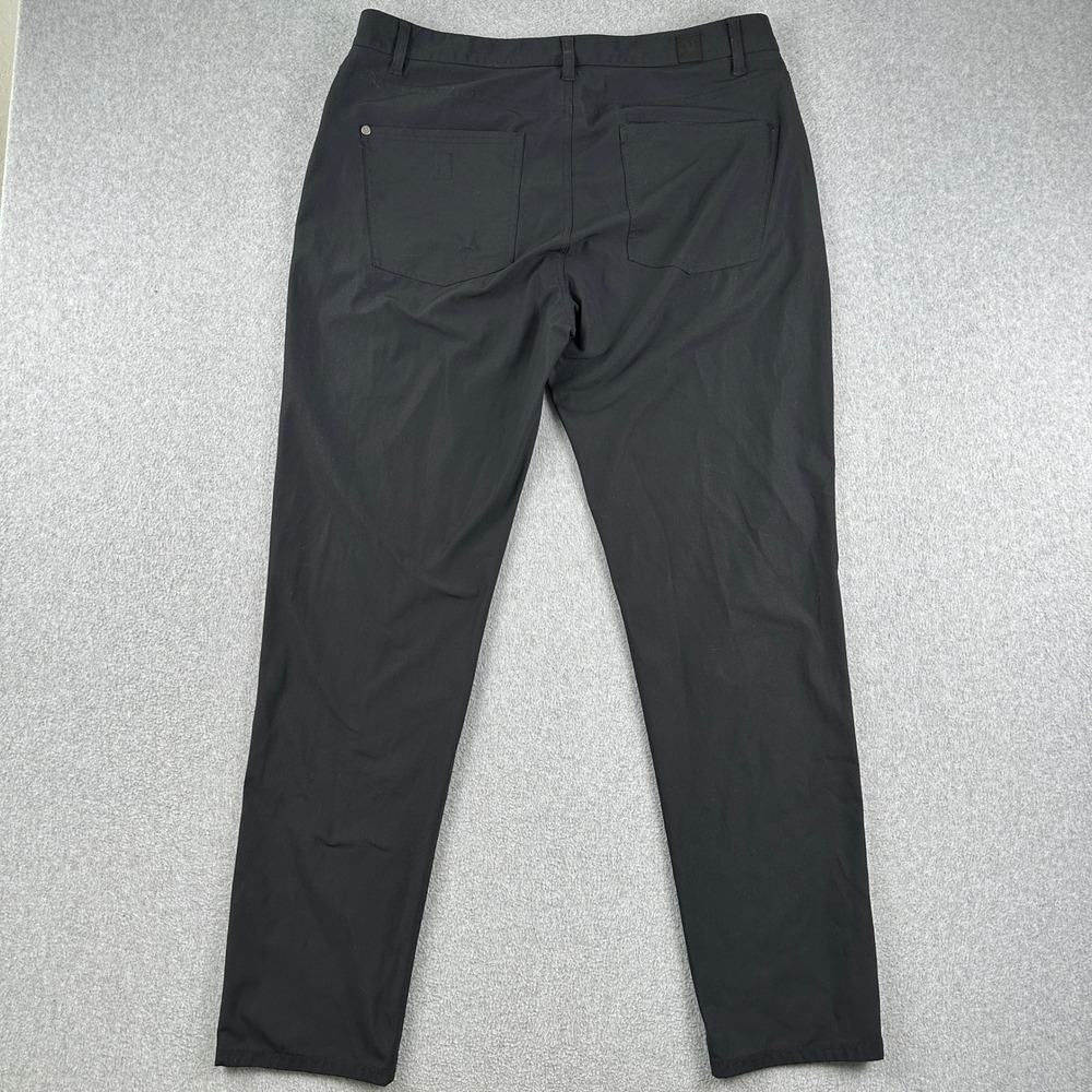 Vuori Pants Mens 36 Meta Pant Black Performance Trousers V430 - Picture 2 of 11